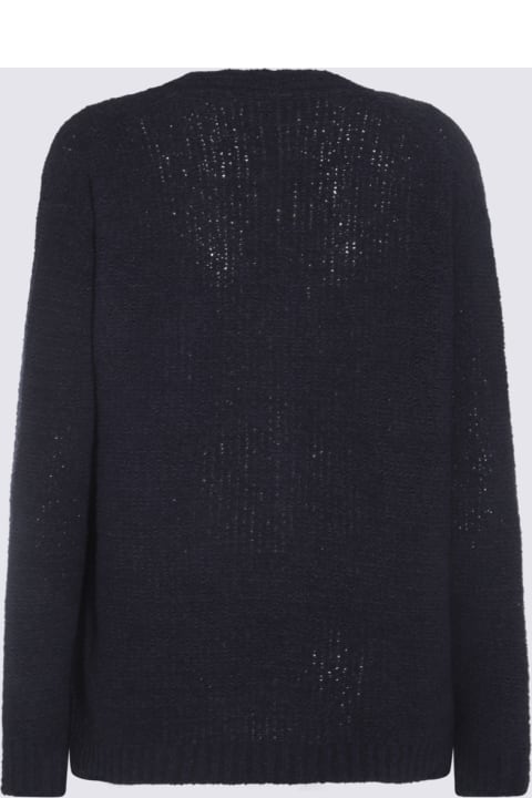 Fabiana Filippi Sweaters for Women Fabiana Filippi Dark Blue Cotton Knitwear