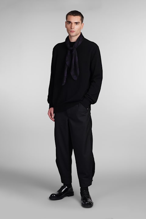 メンズ Comme des Garçons Shirtのフリース＆ラウンジウェア Comme des Garçons Shirt Knitwear In Black Wool