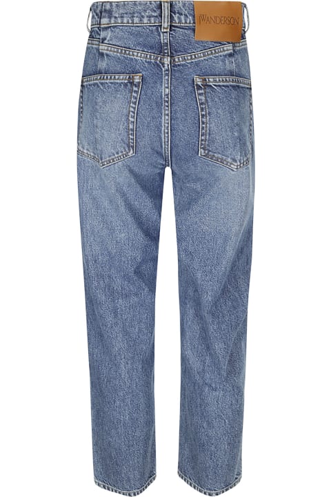 J.W. Anderson Jeans for Men J.W. Anderson Cropped Straight Leg Jeans