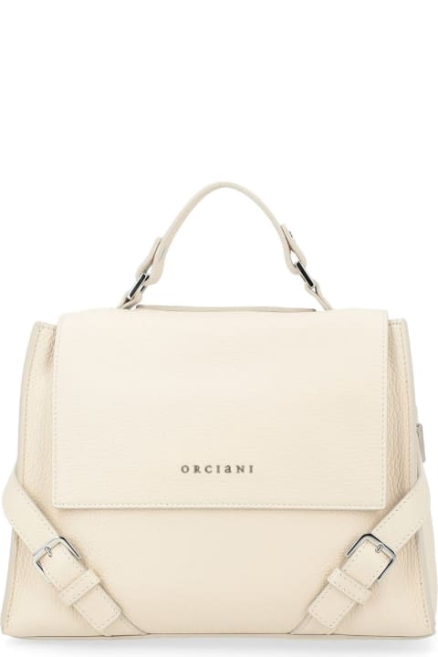 Orciani Bags for Women Orciani Sveva Sense Small Leather Handbag Orciani