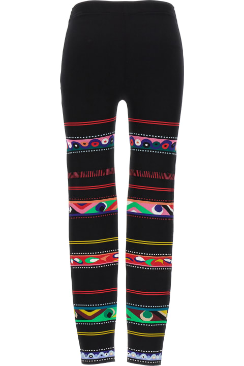Pucci Pants & Shorts for Women Pucci Jacquard Patterned Leggings