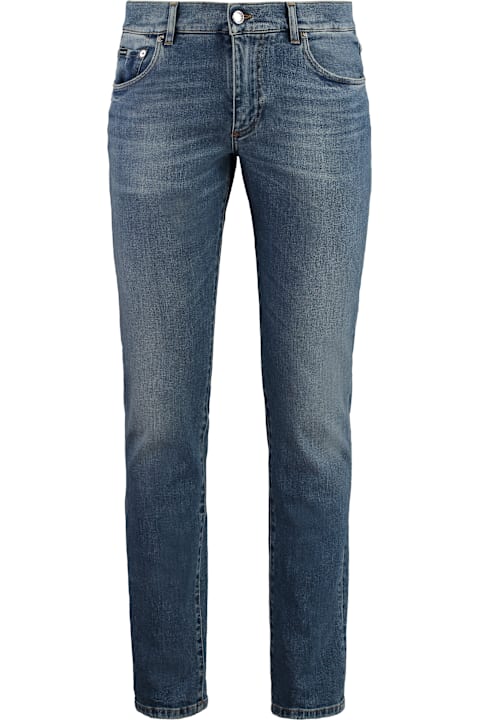 الجينز لـ القسم الرجالي Dolce & Gabbana 5-pocket Skinny Jeans