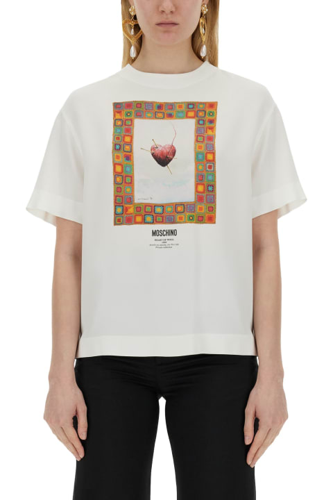 Moschino Topwear for Women Moschino T-shirt 'heart'
