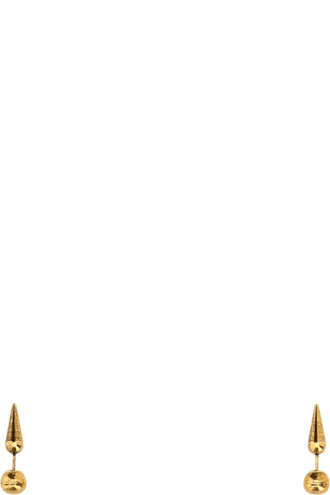 Homeware Jil Sander Gold Metal Earrings