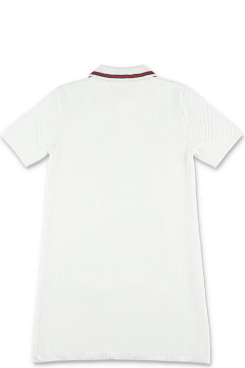 Gucci Dresses for Girls Gucci Kid - Embroidered Polo Dress