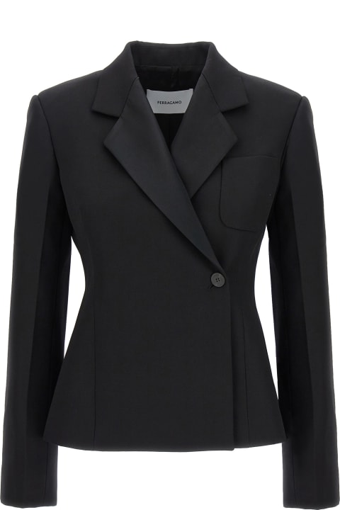 Ferragamo Coats & Jackets for Women Ferragamo 'tuxedo' Blazer