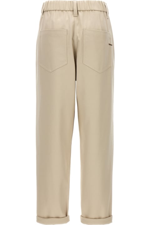 Clothing for Women Brunello Cucinelli Cotton Trousers