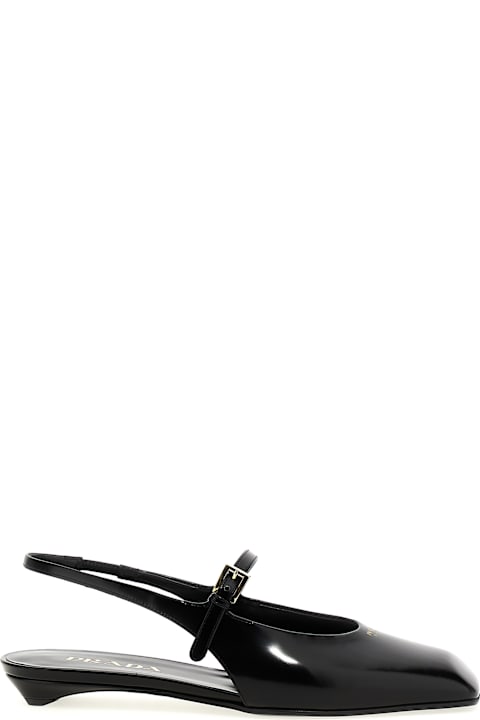 Prada for Women Prada Logo Slingback