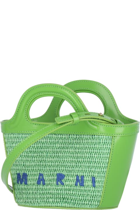Bags for Women Marni Mini Tote Bag "tropicalia"