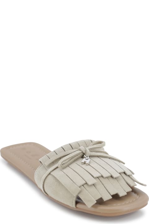 Hogan Laced Shoes for Women Hogan Fringe Slipper