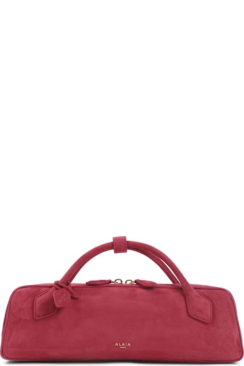 Homeware Alaia Alaïa Teckel Suede Clutch