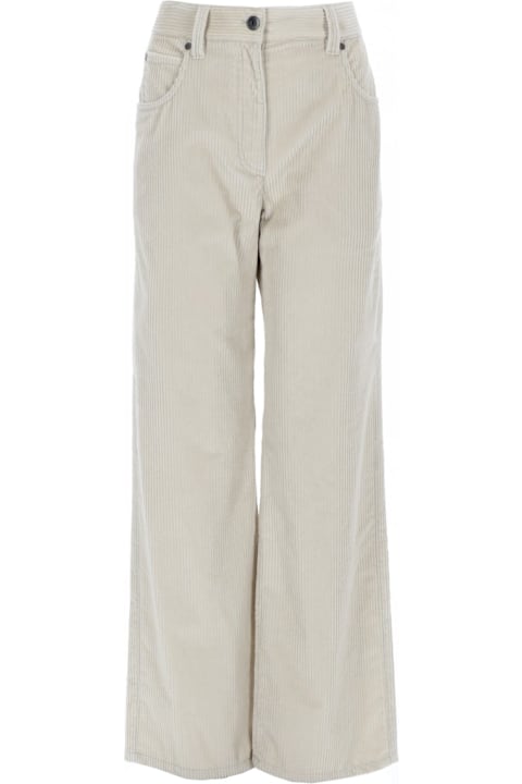 Brunello Cucinelli لـ Kids Brunello Cucinelli Corduroy Pants