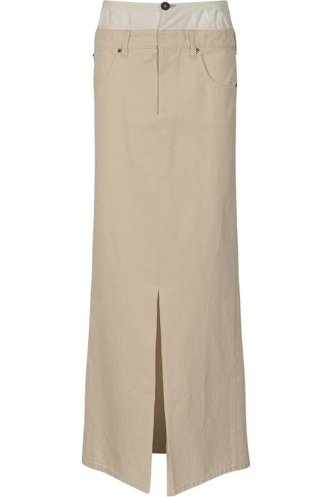 Homeware Maison Margiela Buttoned Long Skirt