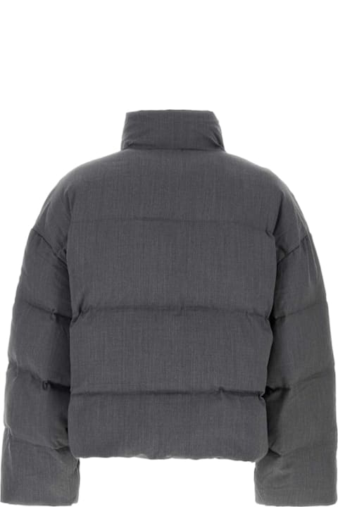 Entire Studios لـ Kids Entire Studios Dark Grey Wool Down Jacket