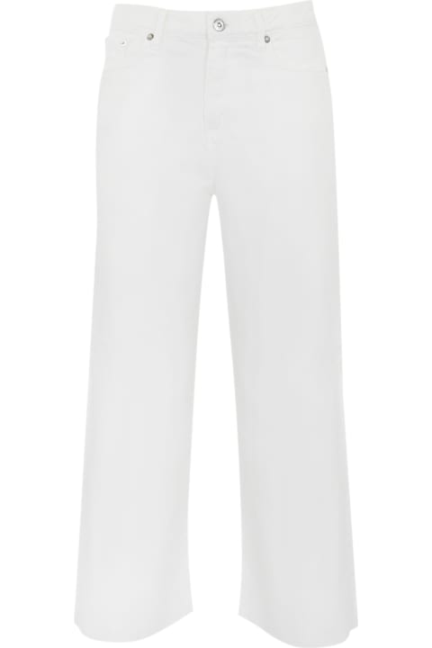 Roy Rogers Pants & Shorts for Women Roy Rogers White Denim Trousers