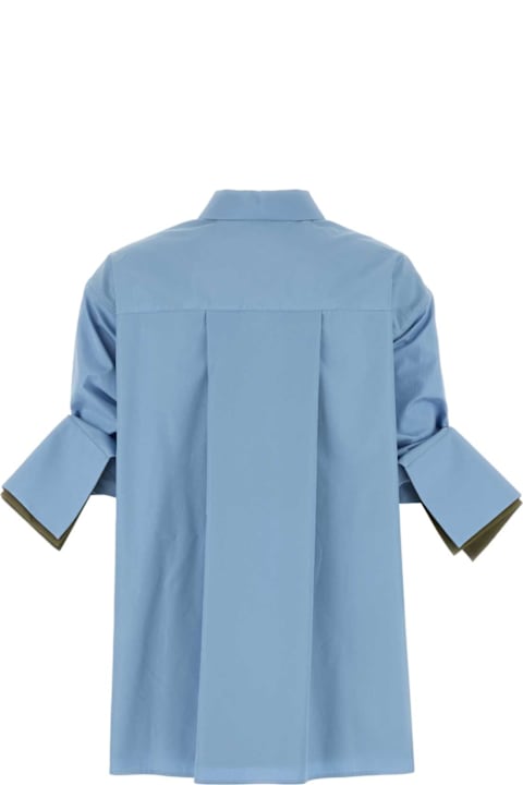 Loewe for Women Loewe Light-blue Oxford Shirt