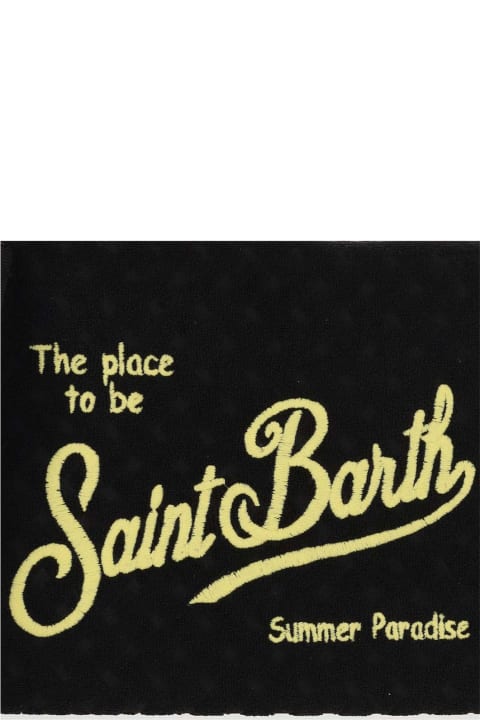 MC2 Saint Barth for Men MC2 Saint Barth Fabric Clutch Bag With Logo