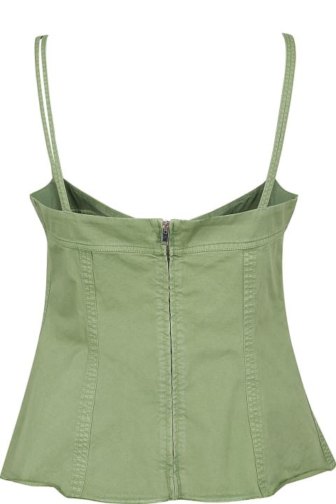 Underwear & Nightwear for Women Stella McCartney Garment Dyed Peplum Top