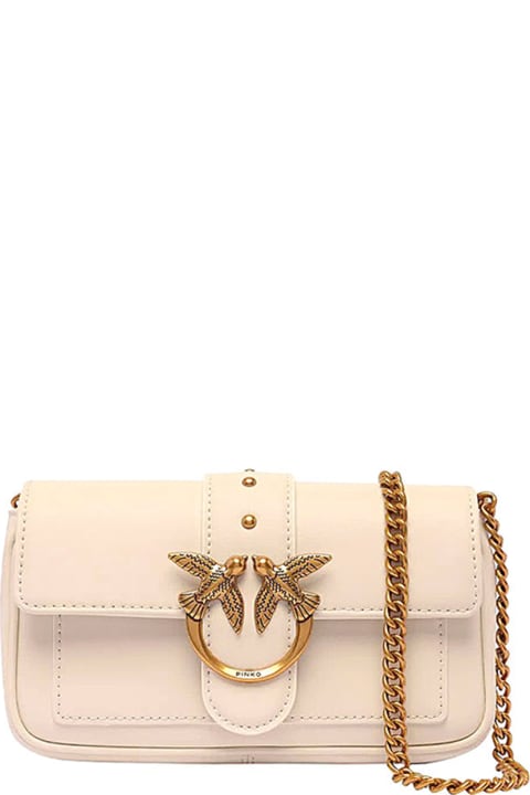 Pinko Bags for Women Pinko 'love One Pocket' Crossbody Bag