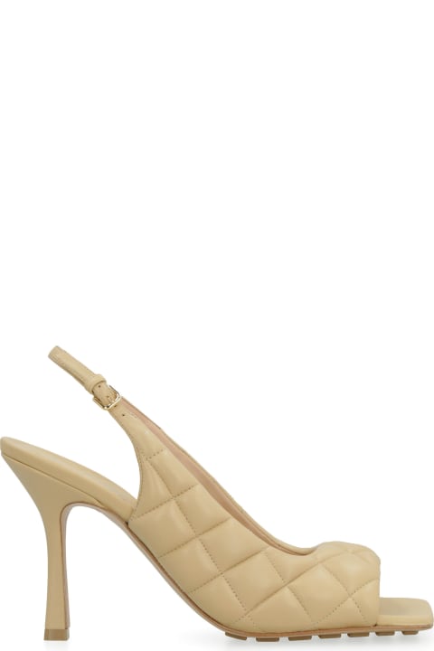 Homeware Bottega Veneta Padded Leather Slingback Pumps