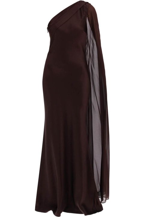 Roland Mouret Clothing for Women Roland Mouret Asymmetric Silk Satin Dress