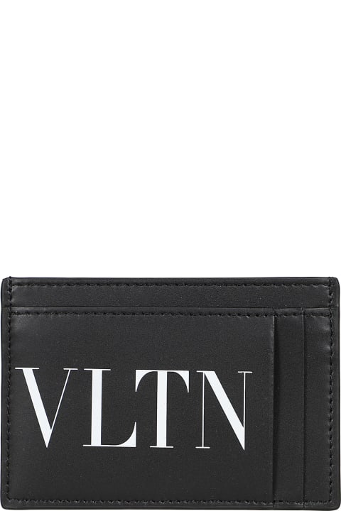 Wallets for Men Valentino Garavani Small Credit Card Holder Vltn