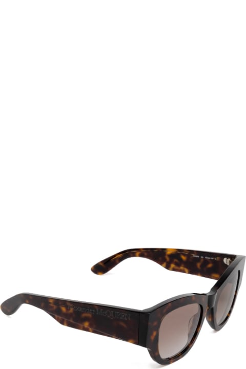 Fashion for Women Alexander McQueen Eyewear Am0420s Havana Sunglasses