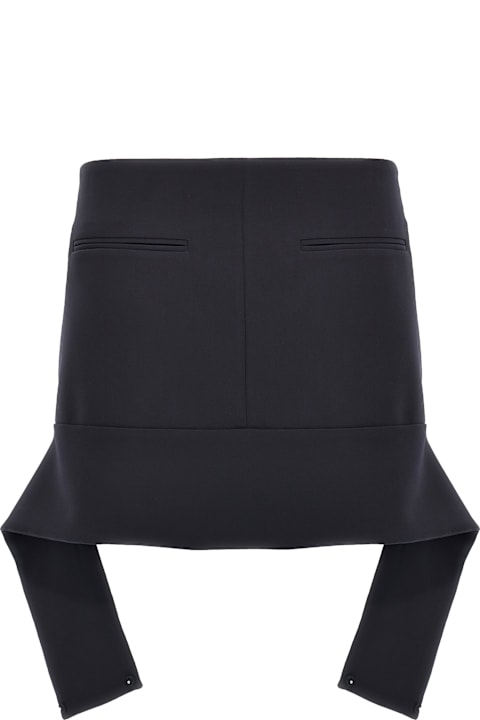 Courrèges for Women Courrèges 'reversed Belt Mini' Skirt