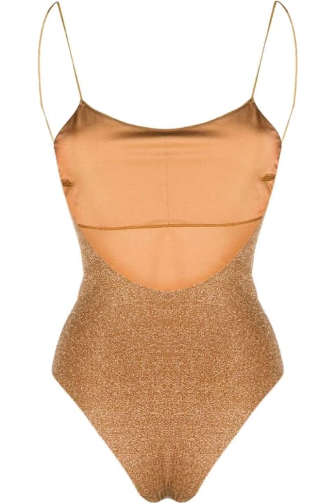 Swimwear for Women Oseree Toffee Lumiere Maillot One-piece Swimsuit