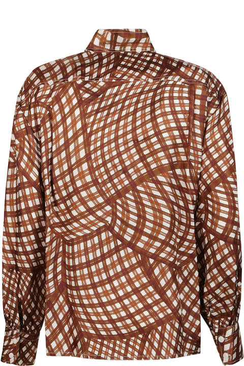 Tory Burch Topwear for Women Tory Burch Bow Printed Blouse
