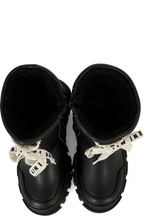 Homeware Marni Brown Ankle Boots For Girl With Logo