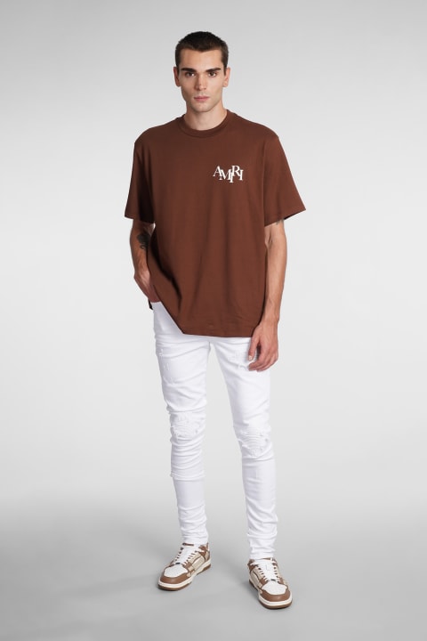 AMIRI Men AMIRI T-shirt In Brown Cotton