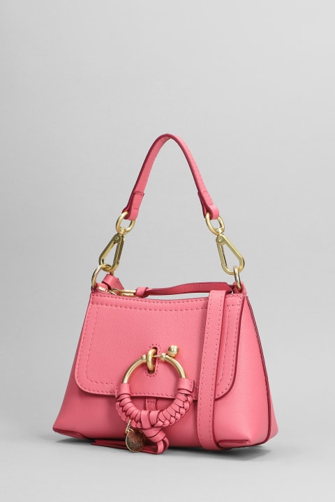 See by Chloé for Women See by Chloé Joan Mini Shoulder Bag In Rose-pink Leather