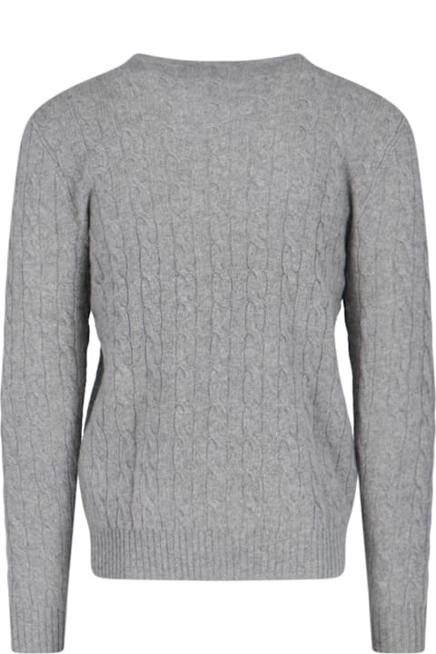 Homeware Ralph Lauren Logo Braided Sweater