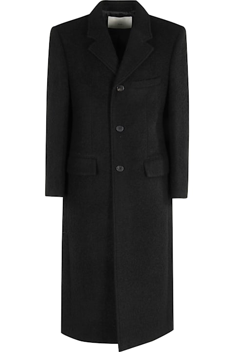 Dunst for Kids Dunst Unisex 2-way 3 Button Boucle Wool Coat