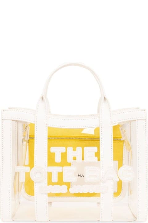 Marc Jacobs Totes for Women Marc Jacobs The Small Logo Printed Tote Bag