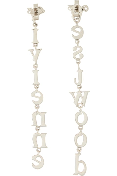 Jewelry for Women Vivienne Westwood Logo Earrings