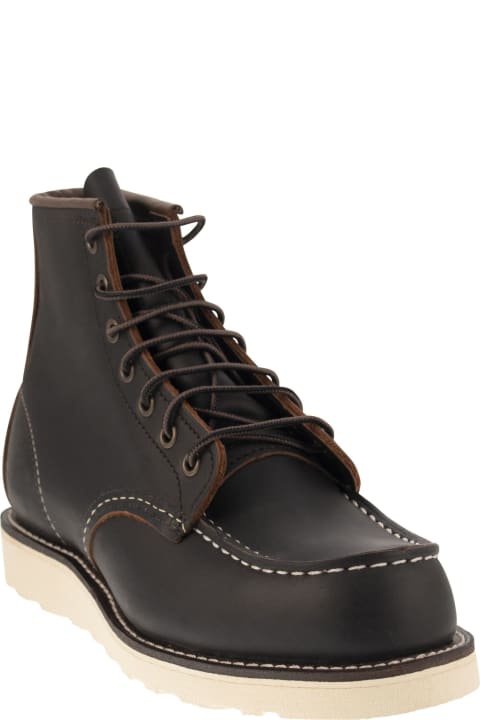Classic Moc - Leather Boot With Laces