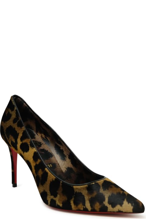 Christian Louboutin High-Heeled Shoes for Women Christian Louboutin Christian Louboutin Leopard Pony Kitty Kate Pumps