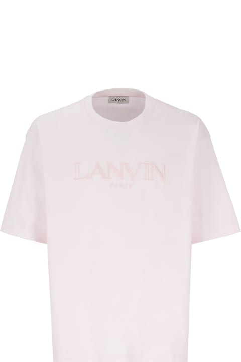 Fashion for Men Lanvin T-shirt With Embroidery