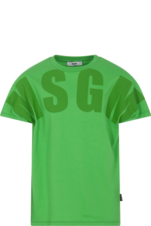 MSGM T-Shirts & Polo Shirts for Women MSGM T-shirt Con Logo
