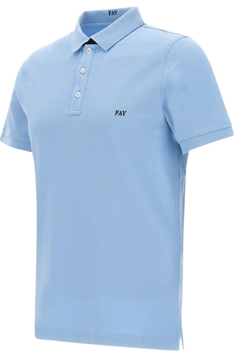 Fay for Men Fay Cotton Polo Shirt