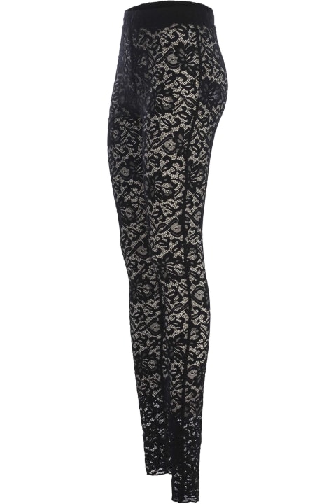 Rotate by Birger Christensen Pants & Shorts for Women Rotate by Birger Christensen Leggins Rotate Made Of Lace