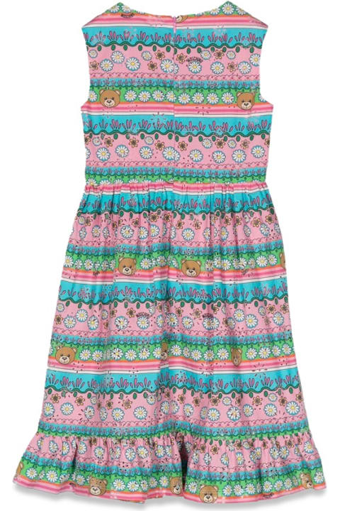 Moschino لـ بنات Moschino Fancy Sleeveless Dress