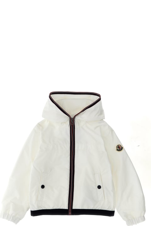 Sale for Baby Boys Moncler 'anton' Hooded Jacket