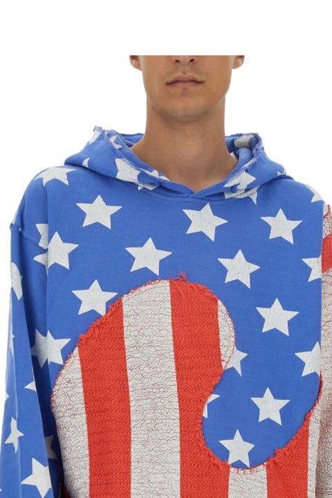 Homeware ERL "stars And Stripes Swirl" Sweatshirt