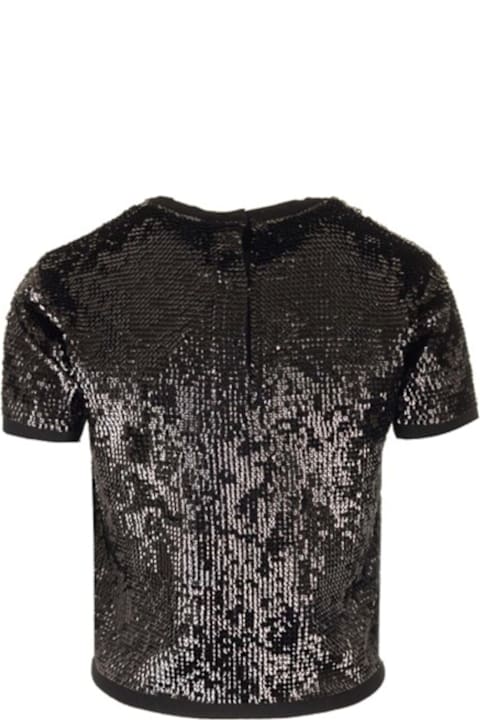 Max Mara Studio Topwear for Women Max Mara Studio Sequin Crewneck Top