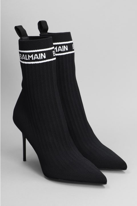 Balmain Boots for Women Balmain High Heels Ankle Boots