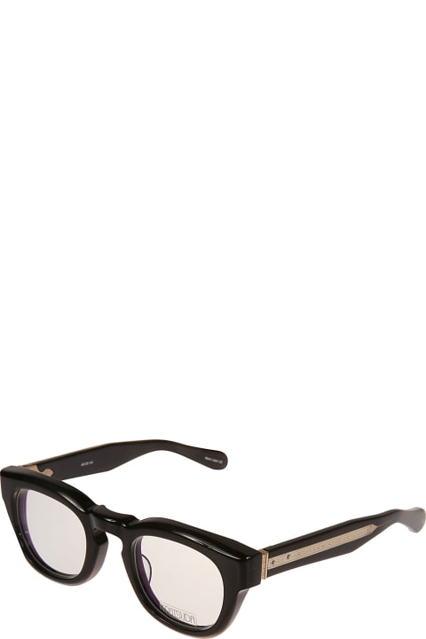 Logo Lens Wayfarer Glasses