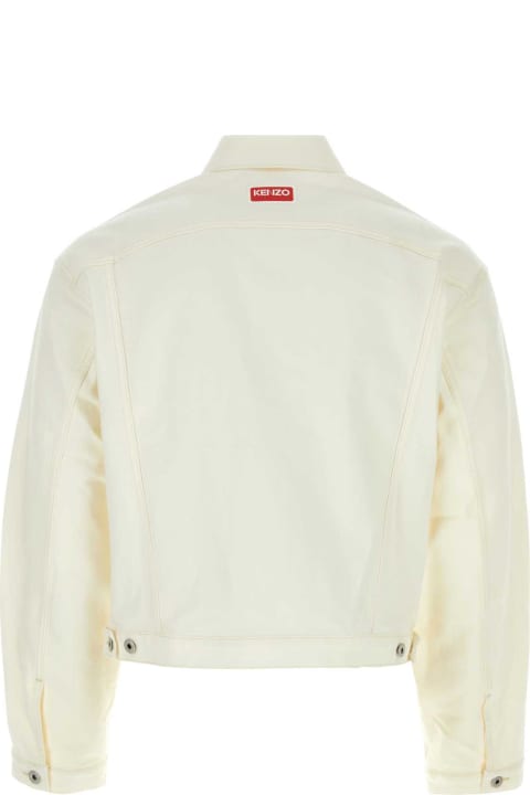 Kenzo Coats & Jackets for Men Kenzo Stretch Denim Jacket